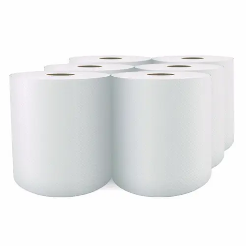Cascades PRO Select Roll Paper Towels, 1-Ply, 7.88" x 1,000 ft, White, 6/Carton