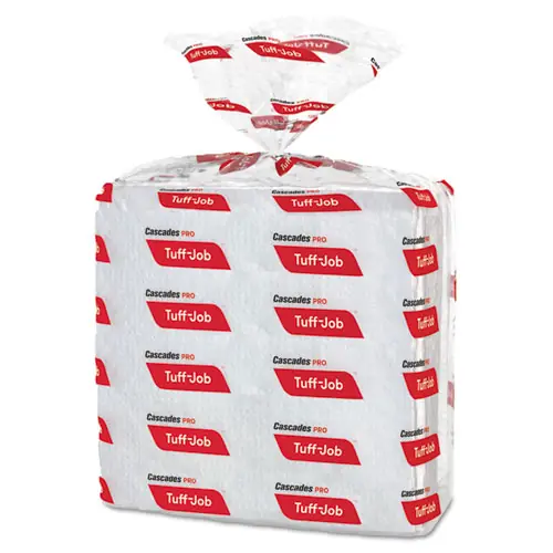 Cascades PRO Tuff-Job S300 Airlaid Wipers, White, 50/Pack, 16 Cartons