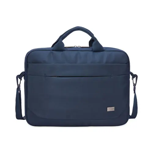 Case Logic® Advantage Laptop Attache, Fits Devices Up to 14", Dark Blue