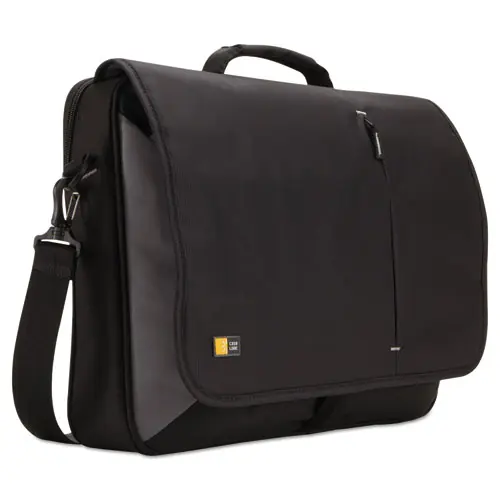 Case Logic® Laptop Messenger, Fits Devices Up to 17", Black