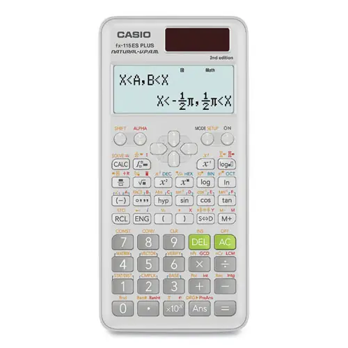 Casio® FX-115ESPLS2-S 2nd Edition Scientific Calculator, 12-Digit LCD