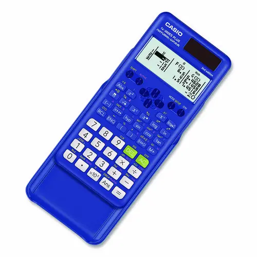 Casio® FX-300ES Plus 2nd Edition Scientific Calculator, 16-Digit LCD, Blue
