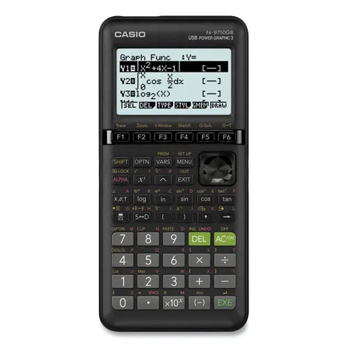 Casio® FX-9750GIII 3rd Edition Graphing Calculator, Black