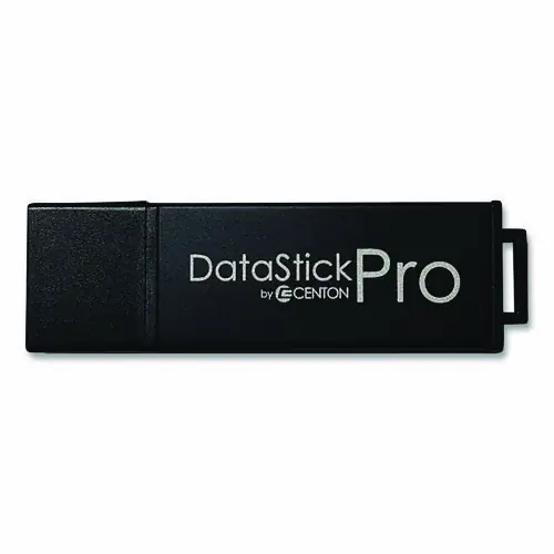 Centon DataStick Pro USB 3.2 Type A Flash Drive, 32 GB, Black