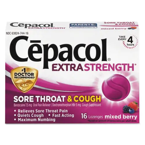 Cepacol® Extra Strength Sore Throat & Cough Lozenges