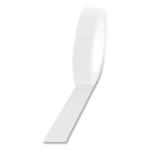 Champion Sports Floor Tape, White, 1" x 36 yds