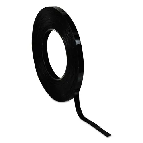 Chartpak® Graphic Chart Tapes, 1" Core, 0.13" x 27 ft, Matte Black