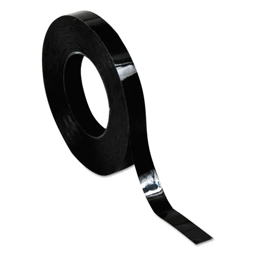 Chartpak® Graphic Chart Tapes, 1" Core, 0.25" x 27 ft, Matte Black
