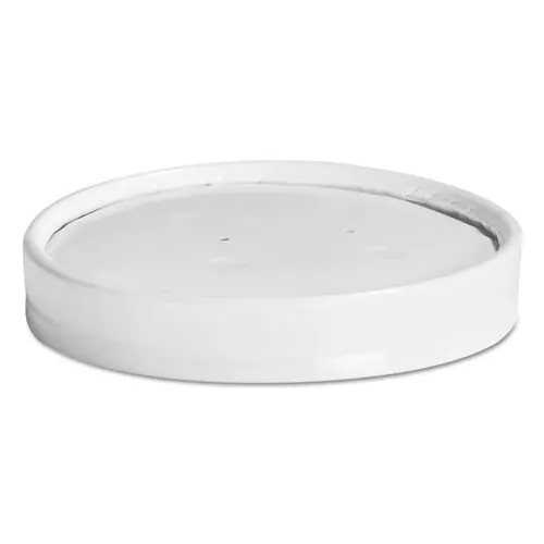 Chinet® Vented Paper Lids, Fits 8 oz to 16 oz Hot Cups, White, 25/Sleeve, 40 Sleeves/Carton