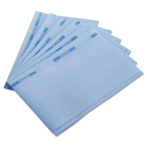 Chix® Food Service Towels, 13 x 21, Blue, 150/Carton
