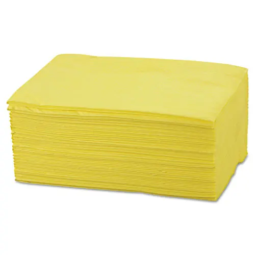 Chix® Masslinn Dust Cloths, 1-Ply, 24 x 40, Unscented, Yellow, 25/Bag, 10 Bags/Carton