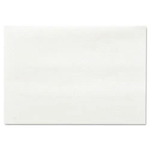 Chix® Masslinn Shop Towels, 1-Ply, 12" x 17", Unscented, White, 100/Pack, 12 Packs/Carton