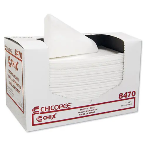 Chix® Sports Towels, 100 Towels per Pack, 6 Packs per Carton
