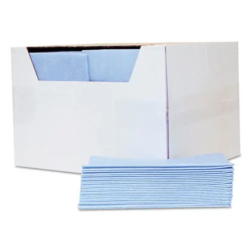 Chix® Wet Wipes, 11.5 x 24, Blue, 150/Carton