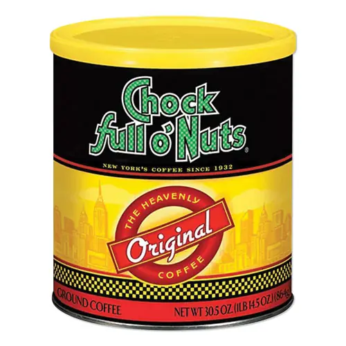Chock full o'Nuts Original Blend Ground Coffee, 30.5 oz
