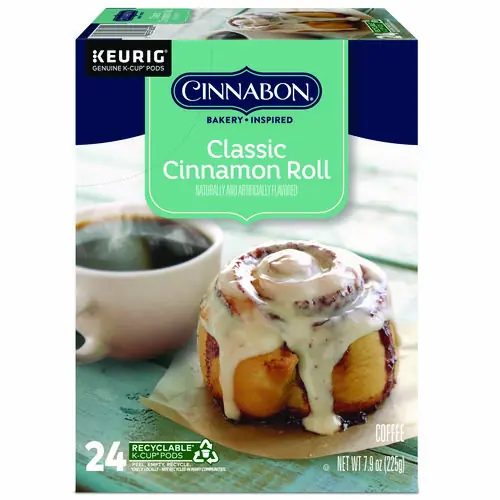 Cinnabon® Cinnabon Classic Cinnamon Roll Coffee K-Cups, 24/Box