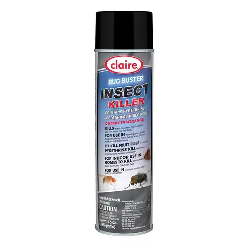 Claire® Bug Buster Insect Killer, 15 oz Aerosol Spray, 12/Carton