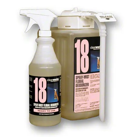 Cleanworks® #18 Floral Spray-Mist Deodorizer - 1.25 Gal.