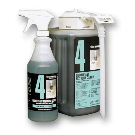 Cleanworks® #4 Disinfectant Restroom Cleaner - 1.25 Gal.