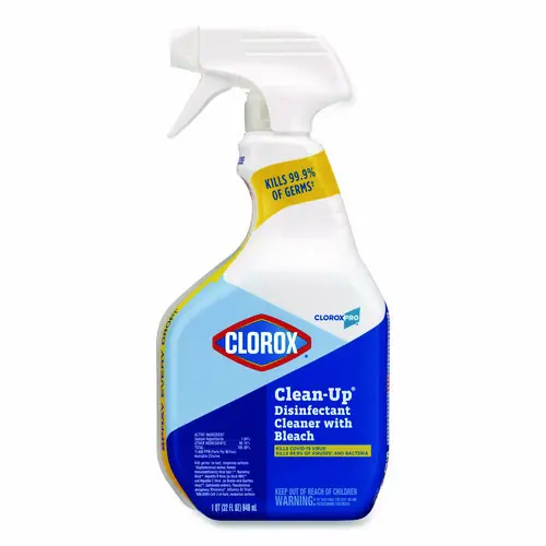 Clorox® CloroxPro Clean-Up Disinfectant Cleaner with Bleach, 32 oz, Smart Tube Spray