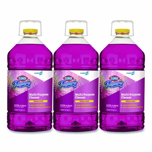 Clorox® CloroxPro Fraganzia Multi-Purpose Cleaner, Spring Scent, 175 oz Bottle, 3/Carton