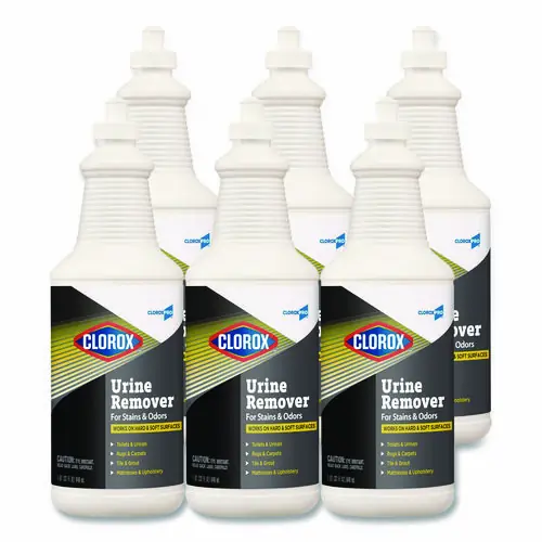 Clorox® CloroxPro Urine Remover for Stains and Odors, 32 oz Pull Top Bottle, 6/Carton