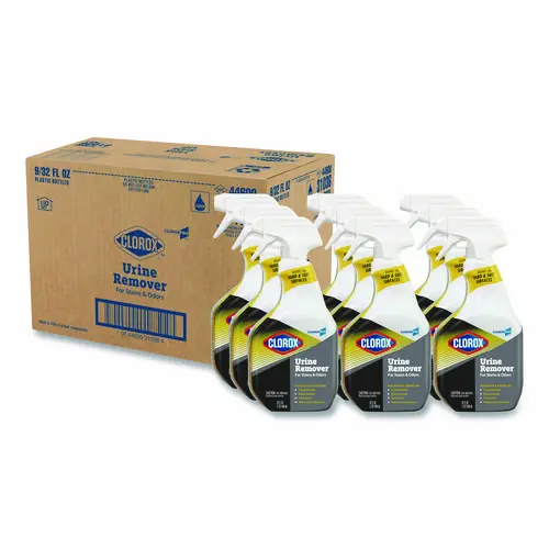 Clorox® CloroxPro Urine Remover for Stains and Odors, 32 oz Spray Bottle, 9/Carton