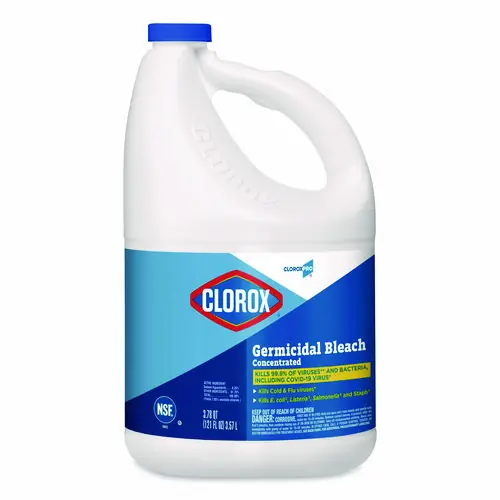 Clorox® Concentrated Germicidal Bleach, Regular, 121 oz