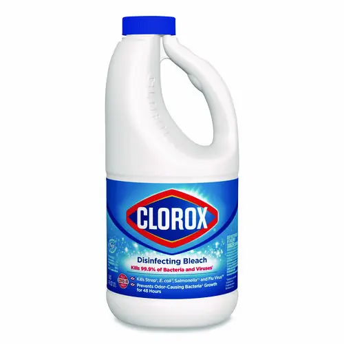 Clorox® Concentrated Regular Disinfecting Bleach, 43 oz Bottle