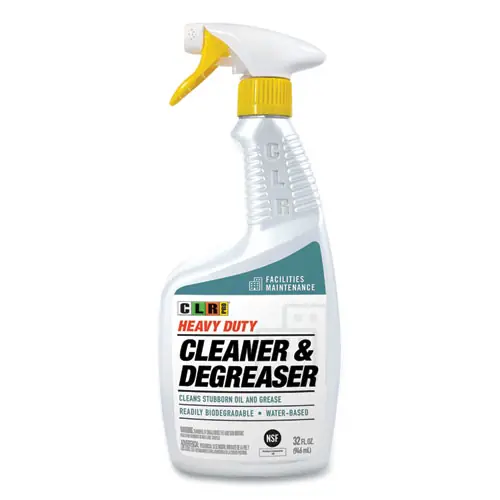 CLR PRO® Heavy Duty Cleaner and Degreaser, 32 oz Spray Bottle, 6/Carton