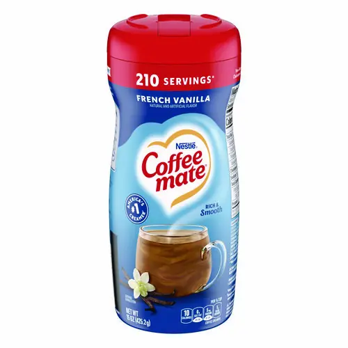 Coffee mate® French Vanilla Creamer Powder, 15 oz Canister
