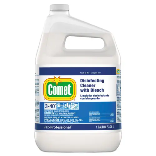 Comet® Disinfecting Cleaner with Bleach, 1 gal Bottle