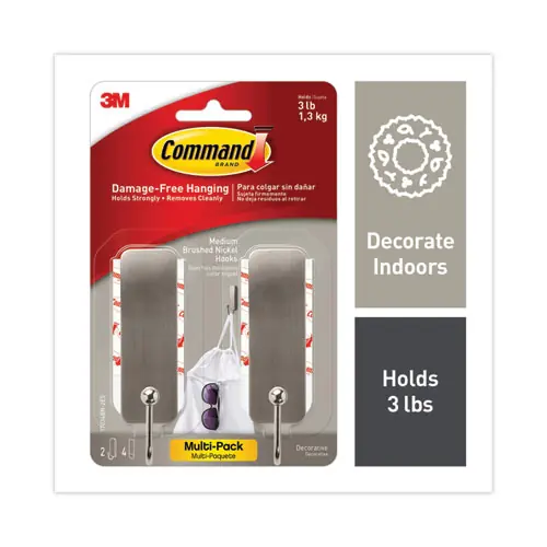 Command™ Decorative Hooks