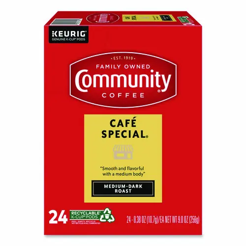 Community Coffee® Cafe Special K-Cup, 24/Box