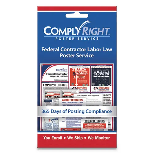 ComplyRight® Labor Law Poster Service, "Federal Contractor Labor Law"