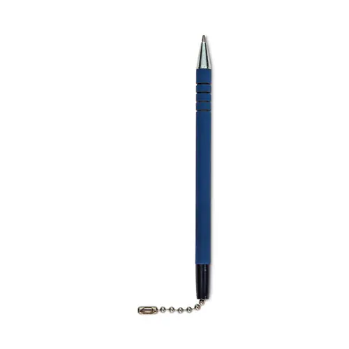 CONTROLTEK® Antimicrobial Ballpoint Counter Pen, Medium 1 mm, Blue Ink, Blue Barrel
