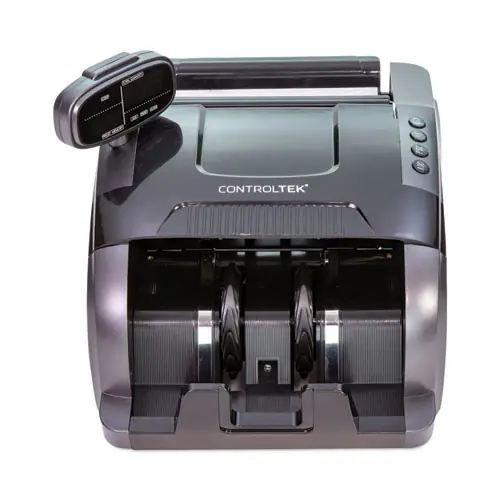 CONTROLTEK® Bill Counter, 1,080 Bills/min, Gray