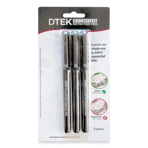CONTROLTEK® DTEK Counterfeit Detector Pens