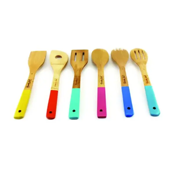 CooknCo Bamboo 6pc Utensil Set