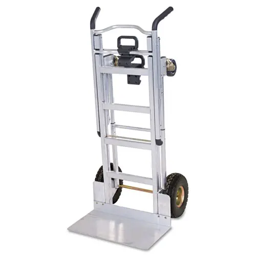 Cosco® 3-in-1 Convertible Hand Truck, Aluminum, 800 to 1,000 lb Capacity
