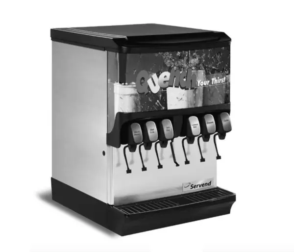 Countertop Ice/Beverage Dispenser with 150 lb. Ice Storage