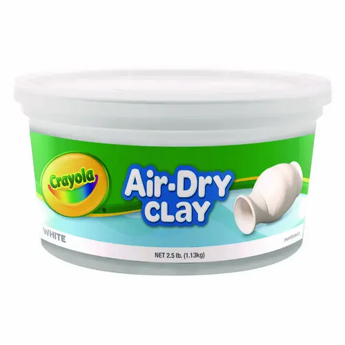 Crayola® Air-Dry Clay, White, 2.5 lbs