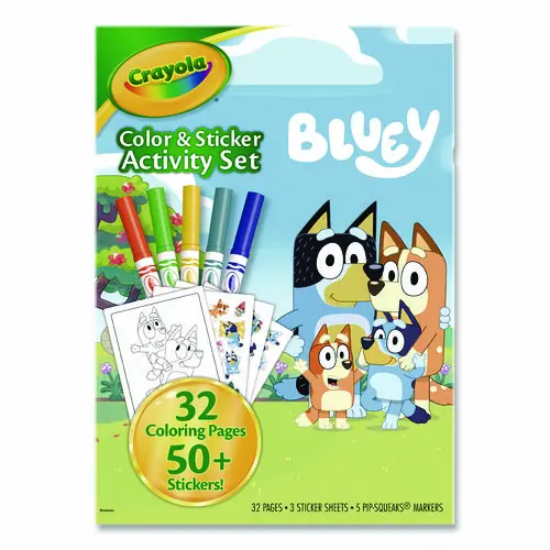 Crayola® Bluey Color and Sticker Activity Set