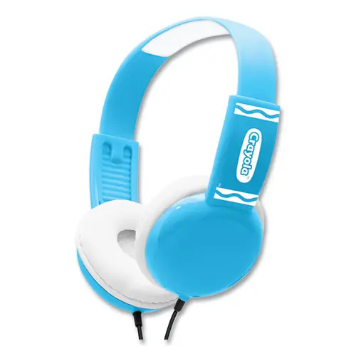 Crayola® Cheer Wired Headphones, Blue/White