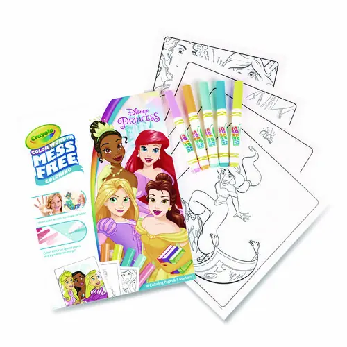 Crayola® Disney Princess Color Wonder Kit, 18 Coloring Pages & 5 Markers