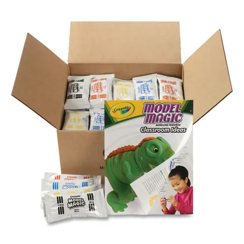 Crayola® Model Magic Modeling Compound, Assorted Colors, 75 Packs of 1 oz