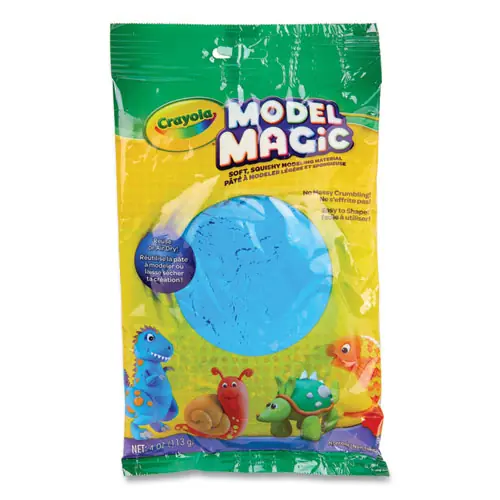 Crayola® Model Magic Modeling Compound, Blue, 4 oz Packet