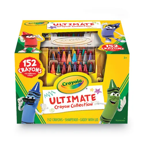 Crayola® Ultimate Crayon Case with Sharpener Caddy, 152 Colors