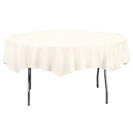 Creative Touch of Color Lined Tablecover - White