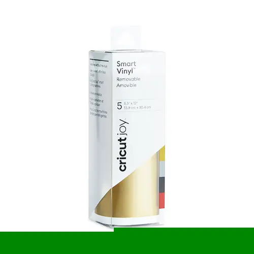 Cricut® Joy Removable Smart Vinyl for Assorted Surfaces, Assorted Colors, 5 Sheets